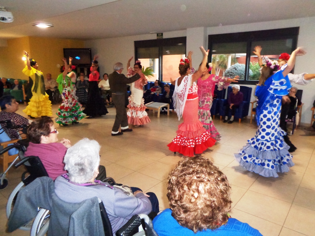 Actuacion grupo de sevillanas Aires de Triana