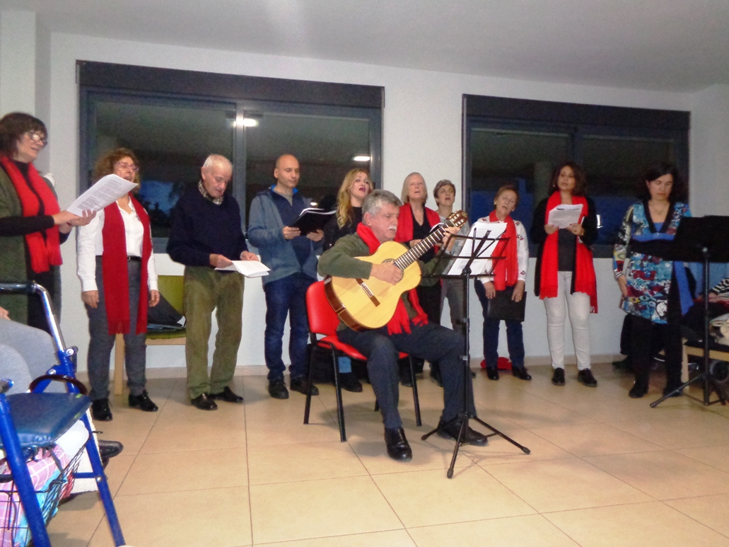 Actuación de la Coral de la Agrupación Musical de Cabezo de Torres