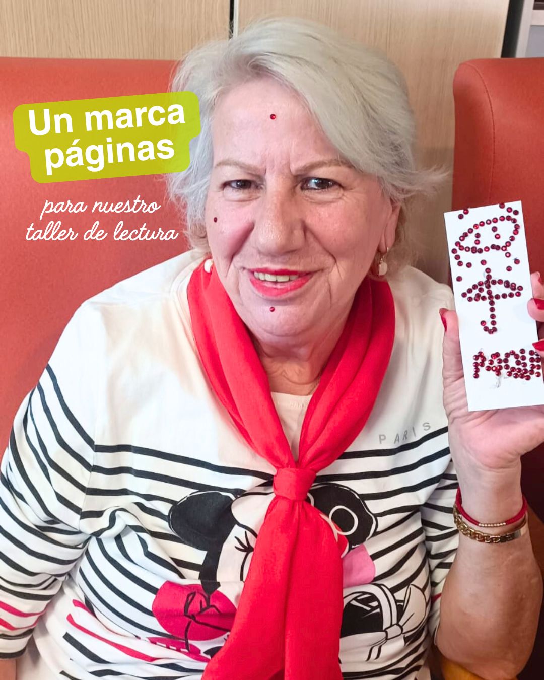 Noviembre: Un marca páginas para el taller de lectura